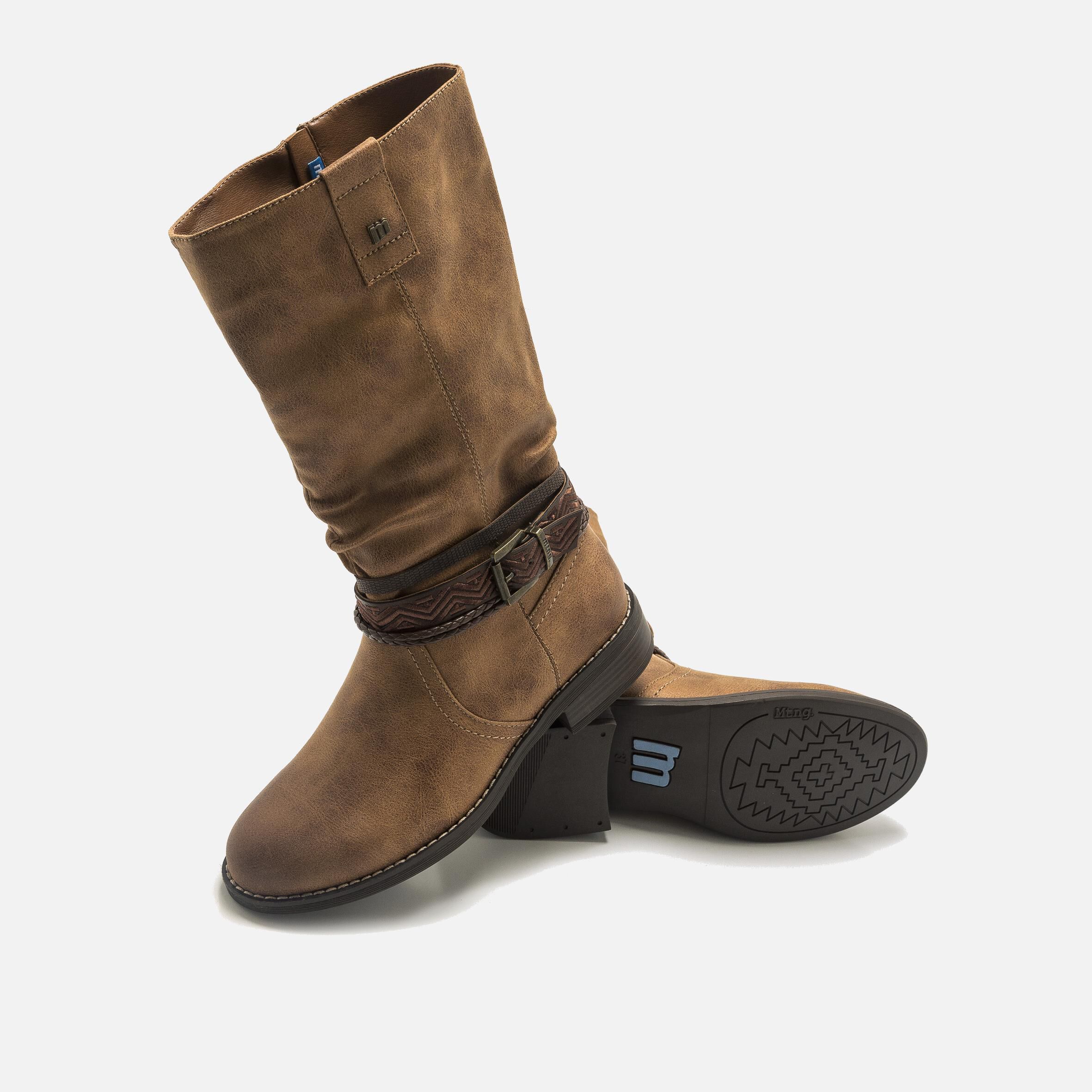Botas planas deals mujer mustang